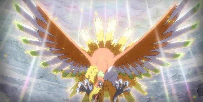 Ho-Oh In The Pokemon Anime