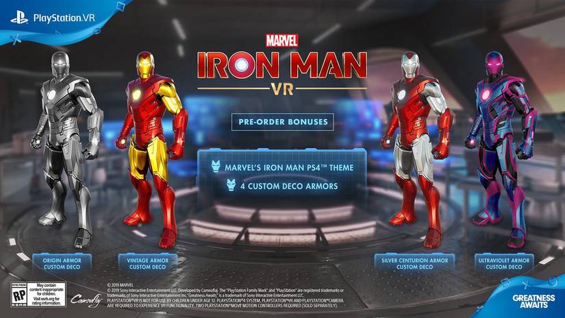 iron man vr preorder bonus