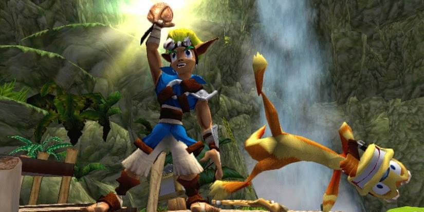A screenshot from Jak 3 on PS2
