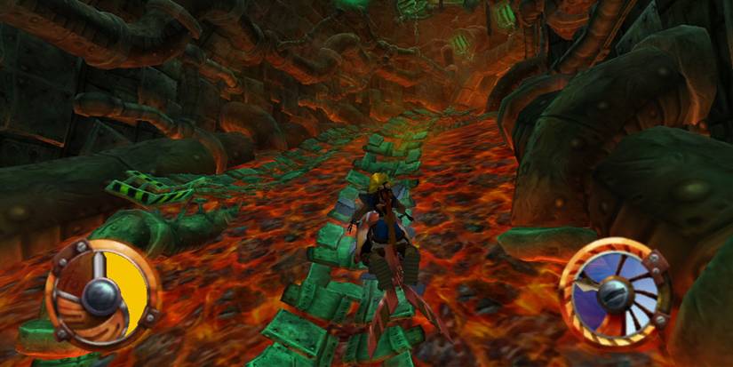 A screenshot from the Jak and Daxter Collection on PS3