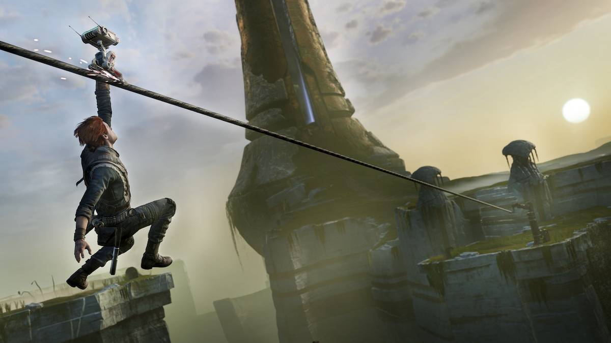 ziplining in star wars