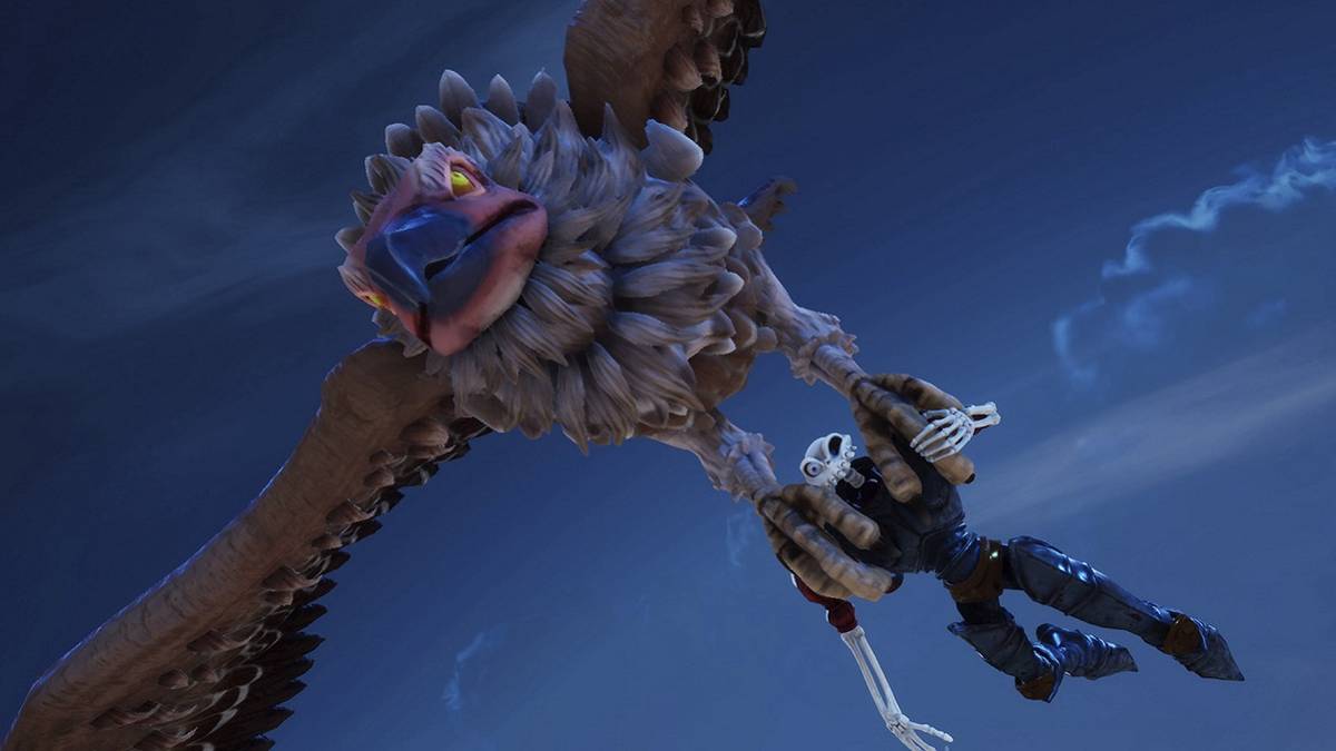 medievil sir dan and bird