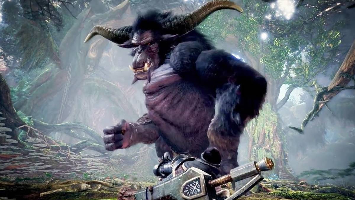 monster hunter world iceborne rajang fight