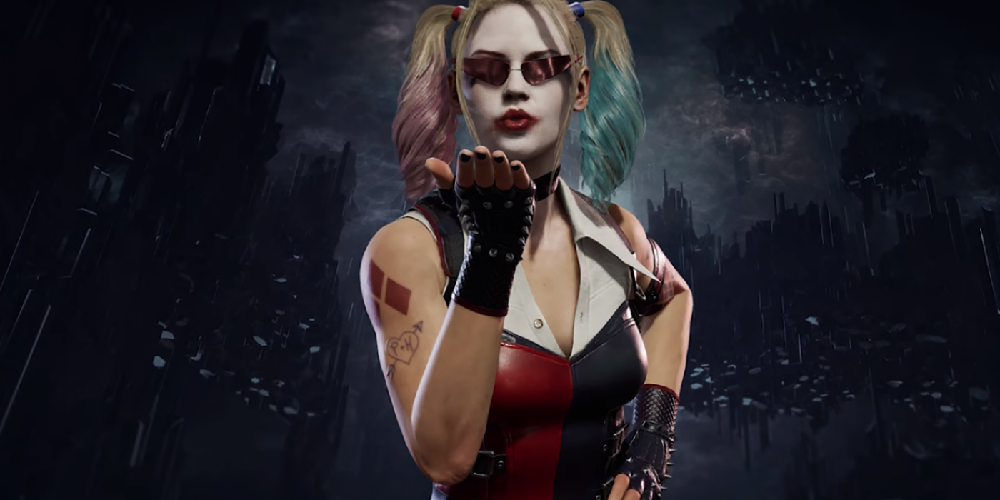 mortal kombat 11 cassie cage harley quinn