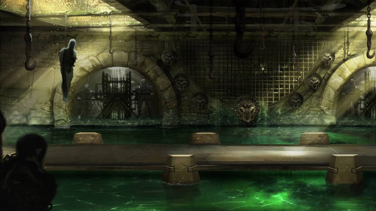 mortal kombat dead pool art