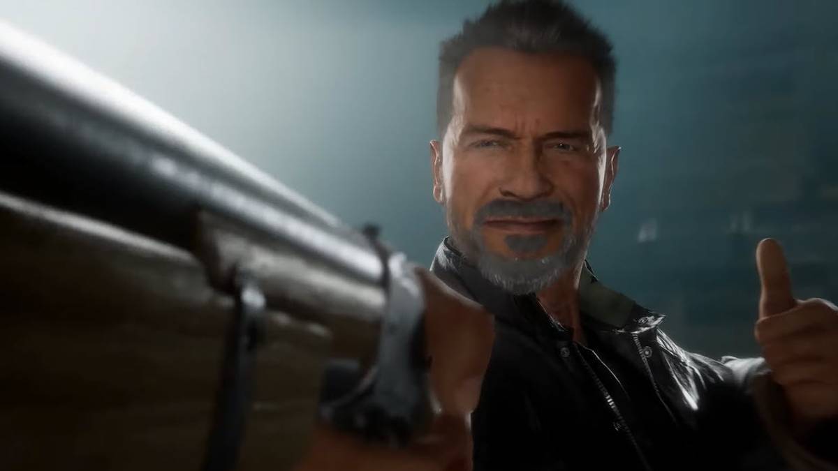 mortal kombat 11 terminator gameplay