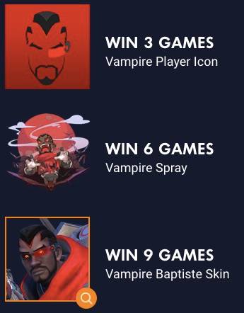 vampire baptiste icon and spray