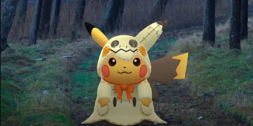 pokemon go halloween pikachu