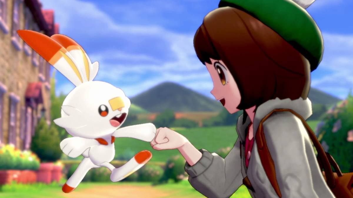 pokemon sword shield scorbunny