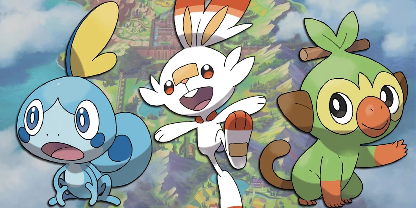 Pokemon Sword and Shield Leak States Starter Evolution Types