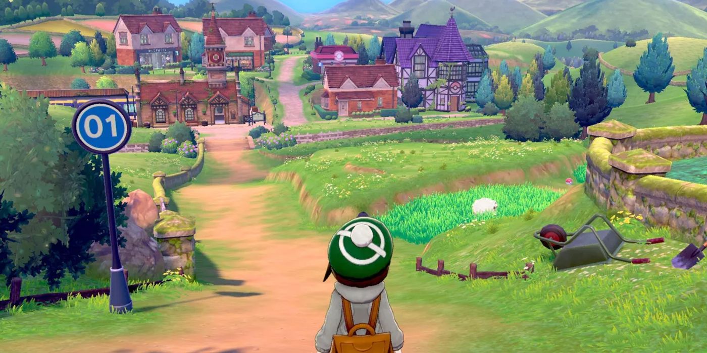 Pokemon Sword and Shield Shows New Footage of First Town