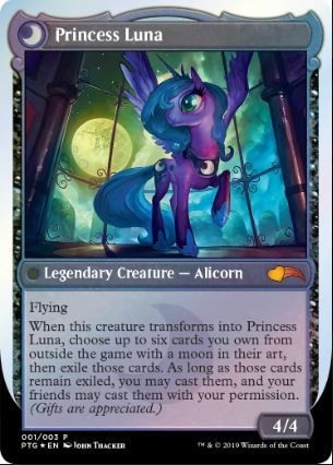 magic the gathering princess luna