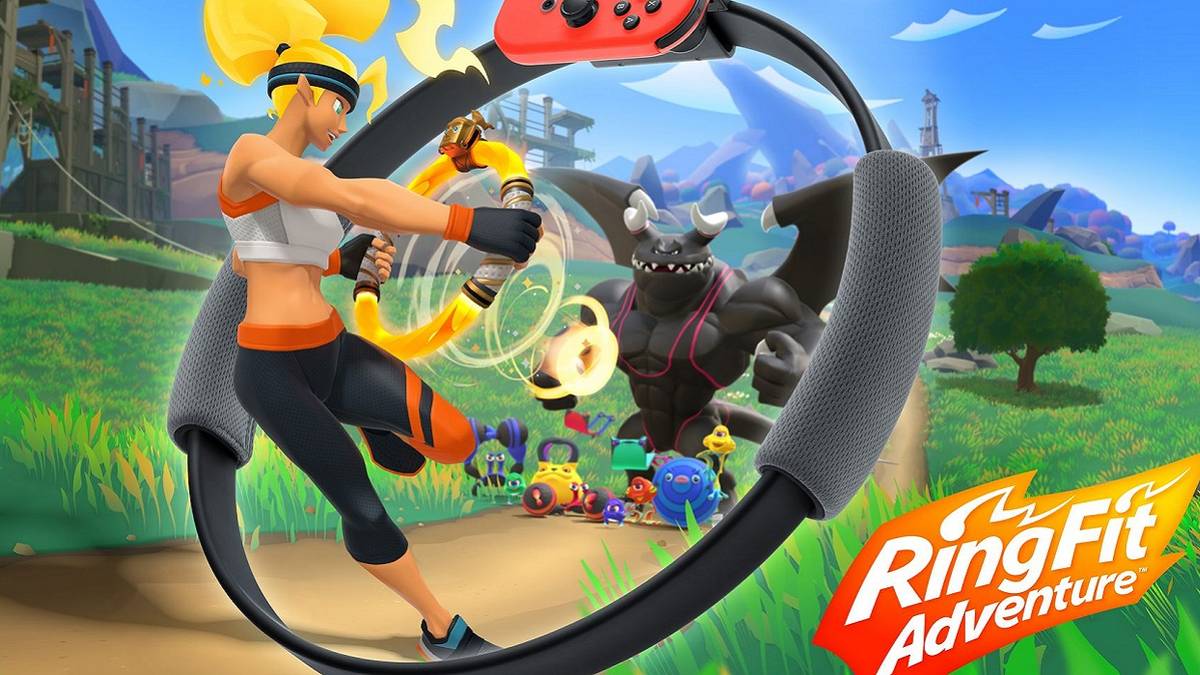 ring fit adventure box art