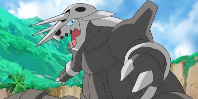 Aggron in the Pokemon anime 