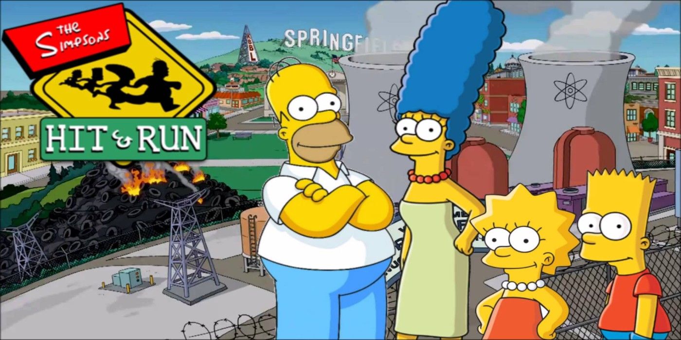 simpsons promo for hit and run