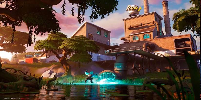 slurp factory loading screen hidden R fortnite chapter 2 epic games