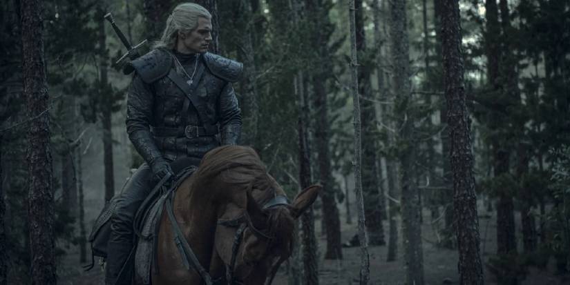 geralt on horse
