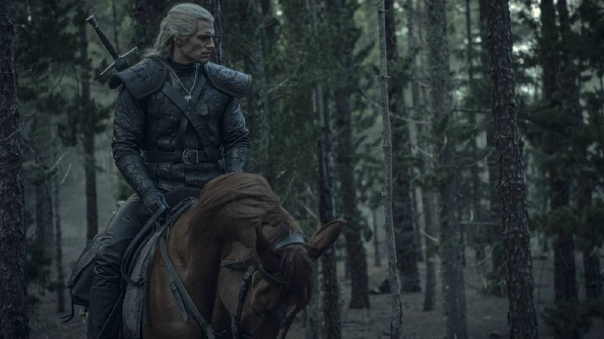 geralt on horse