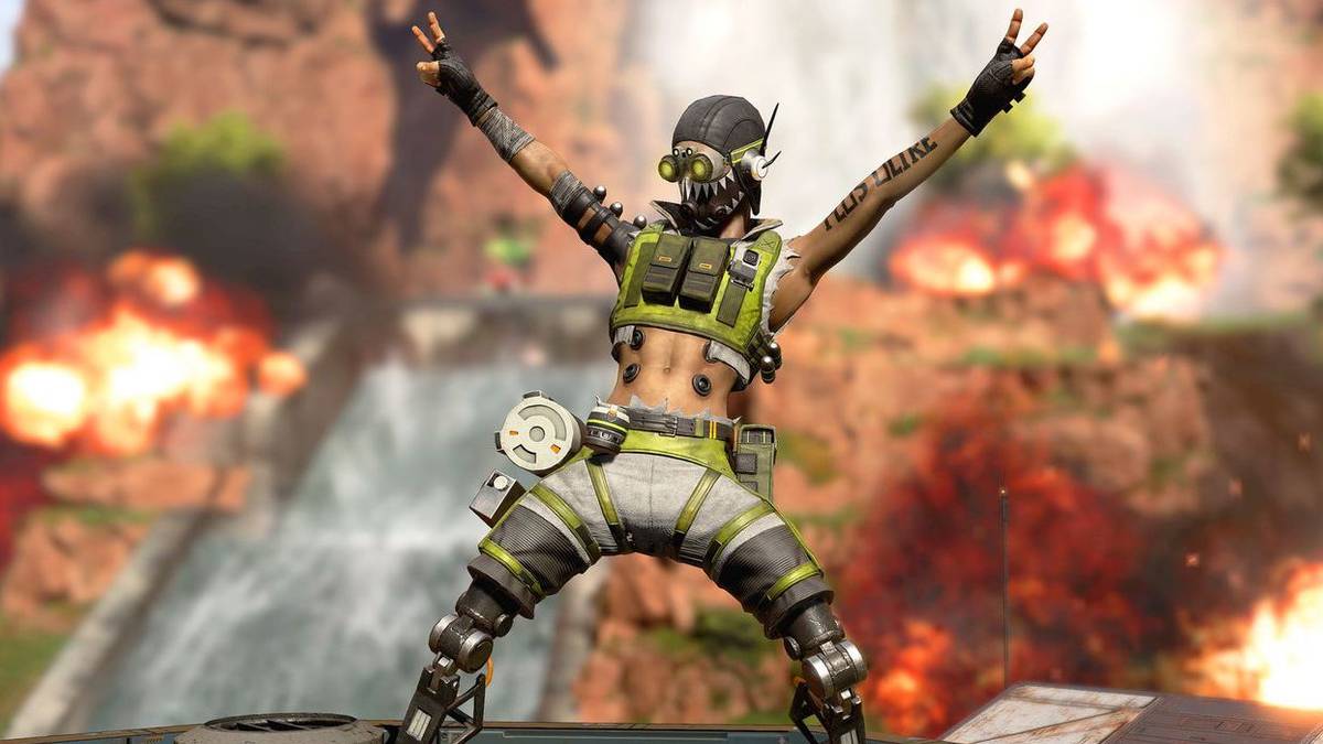 Apex Legends Peacekeeper nerf Octane pose