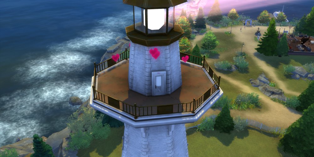 The Sims 4 Brindleton Bay's lighthouse