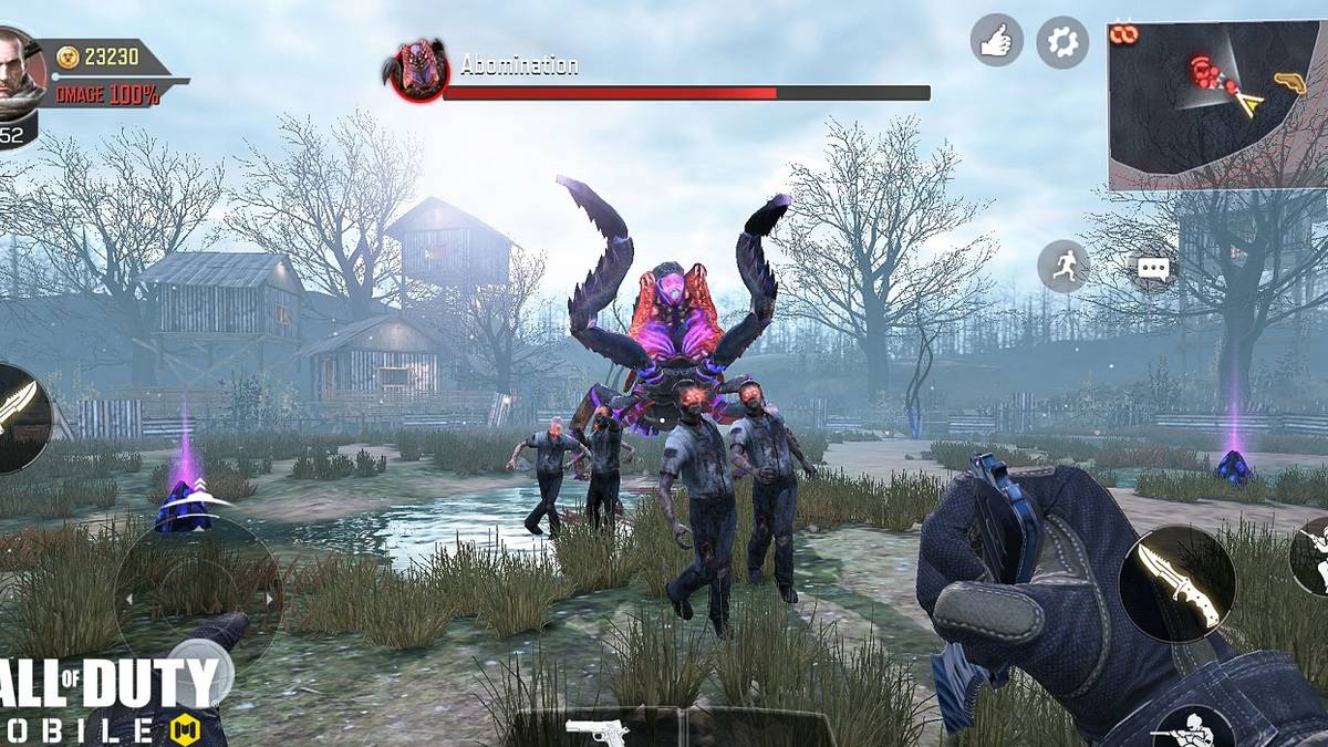 call of duty mobile zombies raid mode