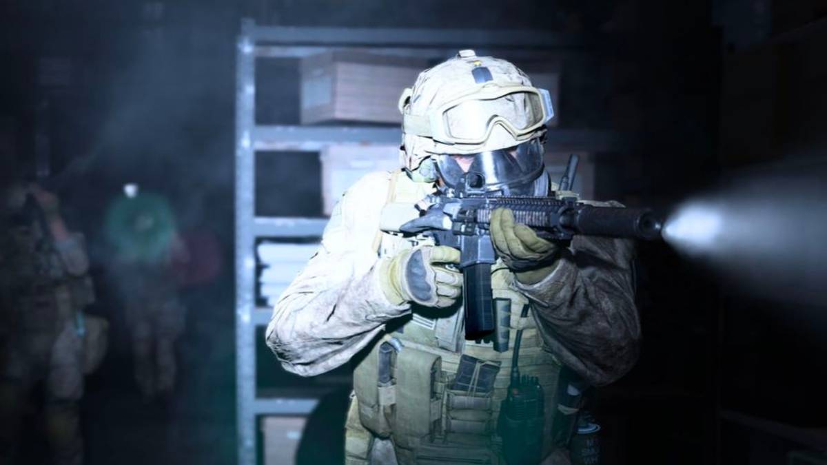 Call of Duty Modern Warfare - Soldier with rifle