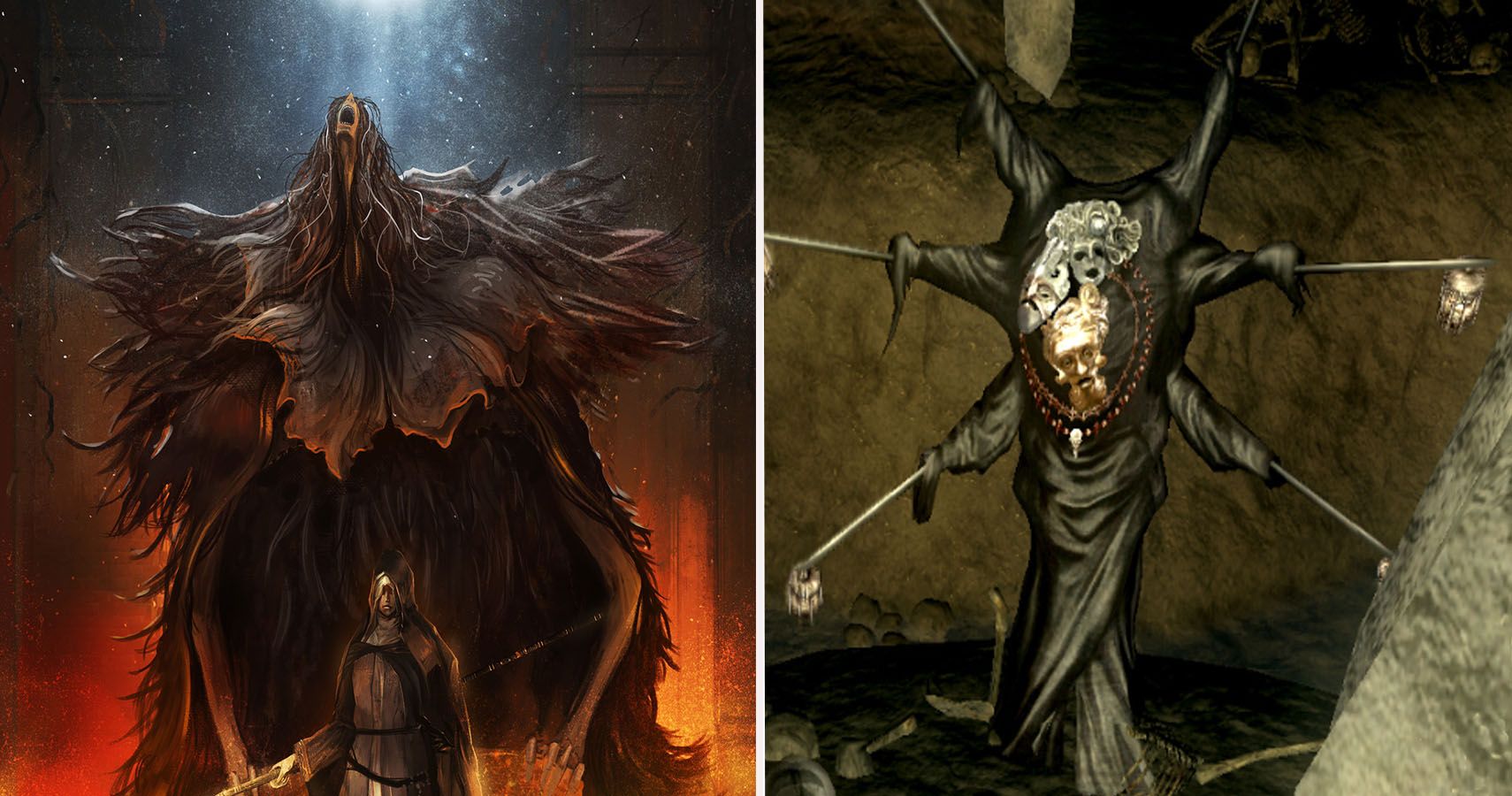 The 5 Most Powerful Bosses In The Dark Souls Games ( The 5 Weakest). gamera...