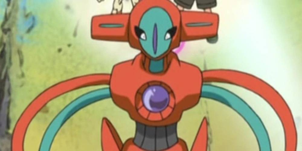Deoxys Normal Forme from Pokemon anime Cropped
