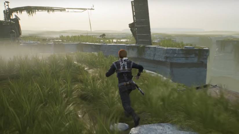 Fallen Order Bridge and Crane