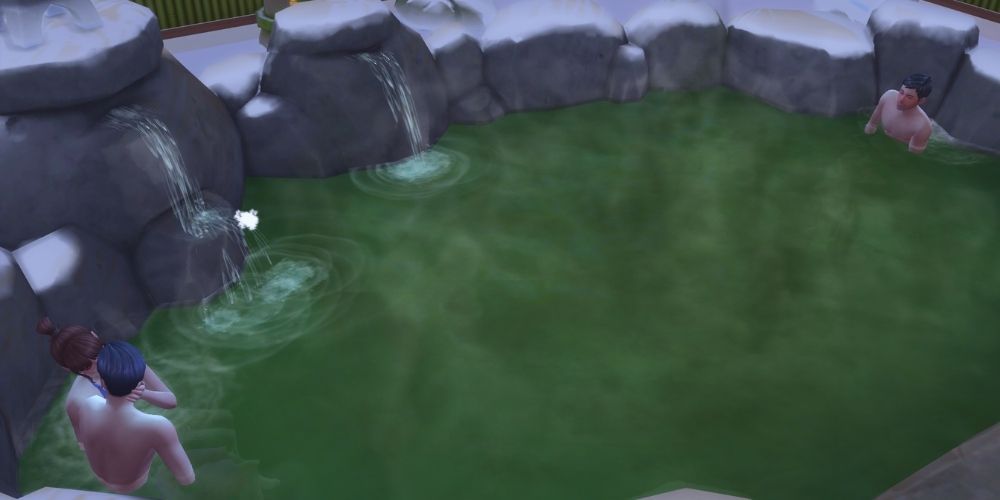 Sims 4 Hot Spring