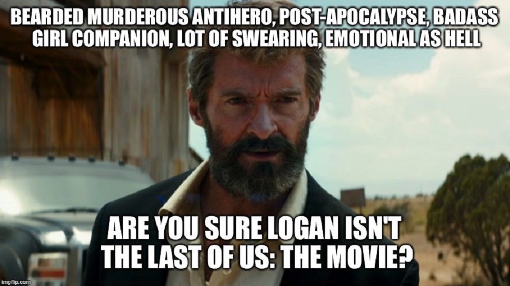 Logan Last of us meme