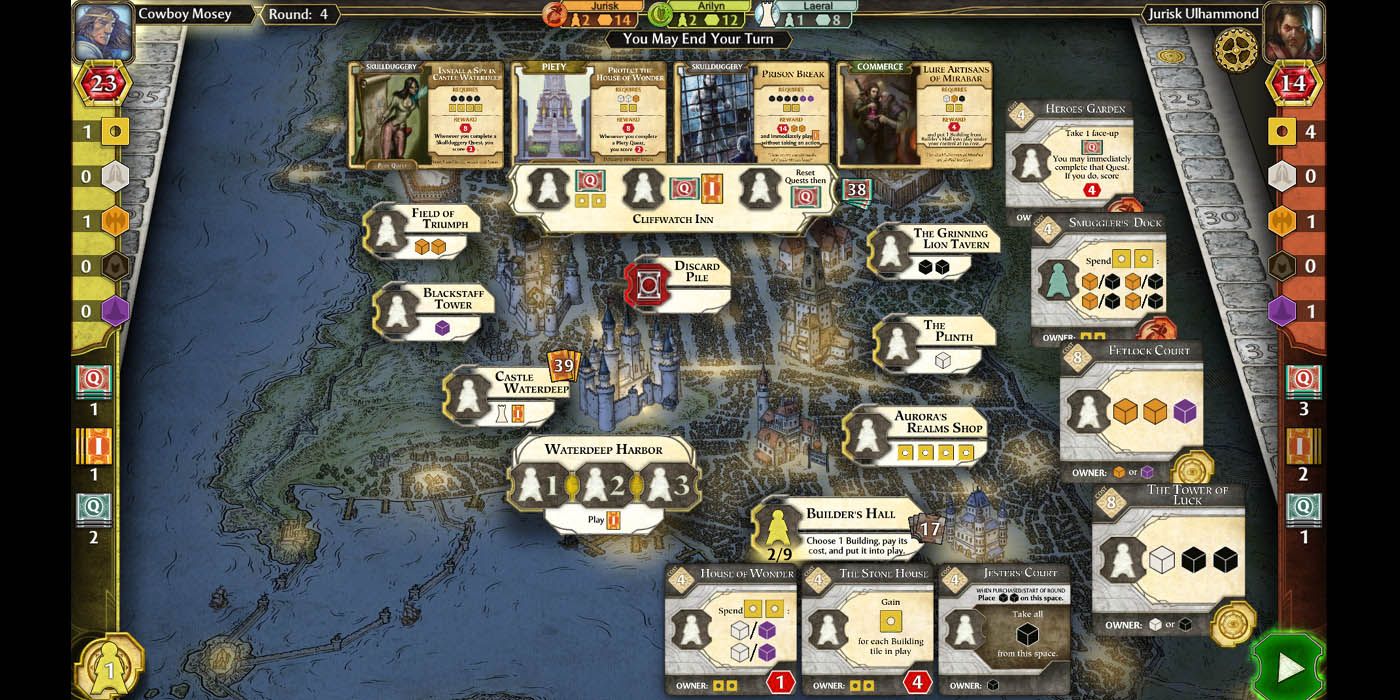 Lords of Waterdeep_Tabletop Games With A Great Online Version