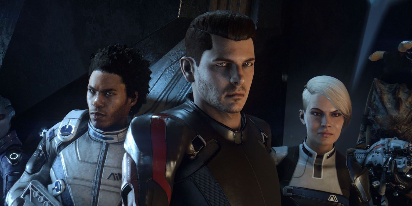 Mass Effect Andromeda 2 vs Mass Effect 4 Mass Effect Andomeda human character party screenshot