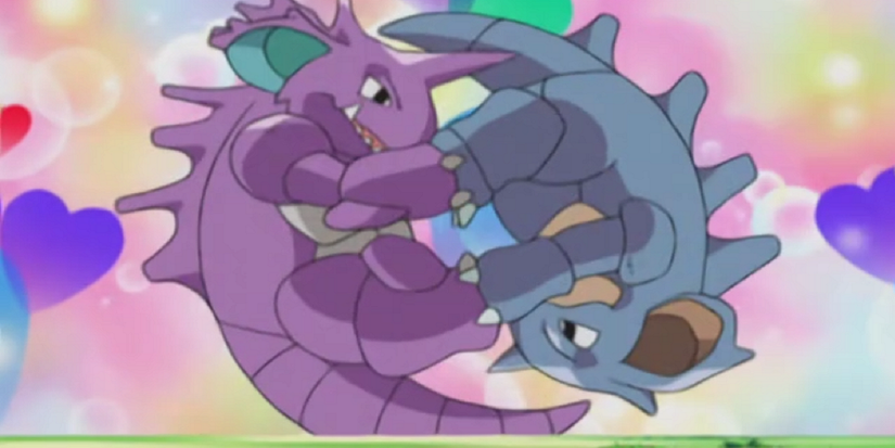 Nidoking and Nidoqueen