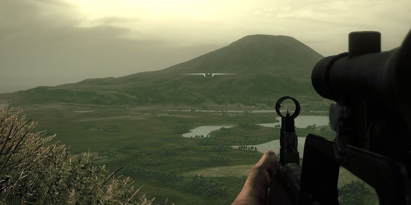 Operation Flashpoint Dragon Rising Sniper Overlooking Valley