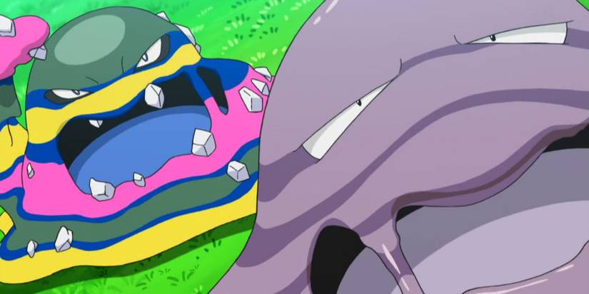 Pokemon Anime Alolan Muk and Kantonian Muk