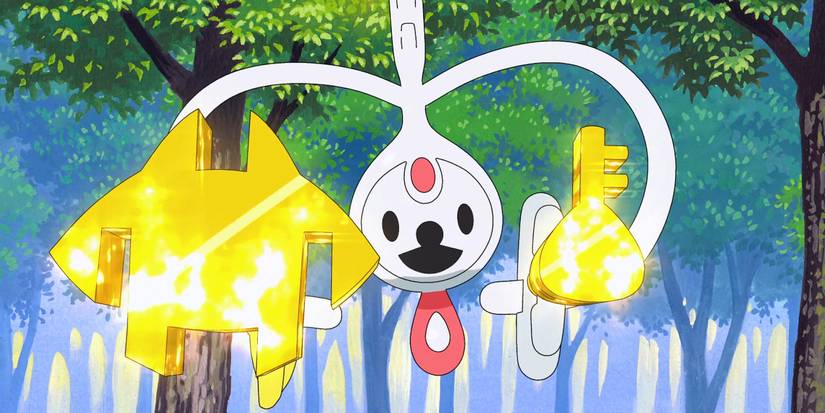 Pokemon Anime Klefki With Its Keys