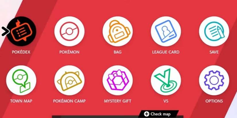 Pokemon SwSh customize menu