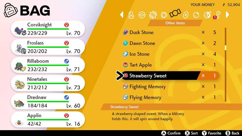 pokemon sword shield alcreme