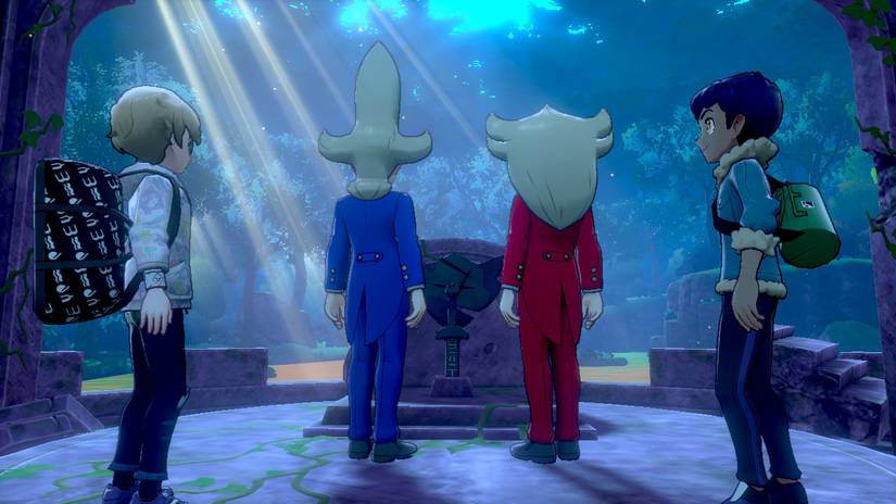 pokemon sword shield sordward shieldbert legendary pokemon