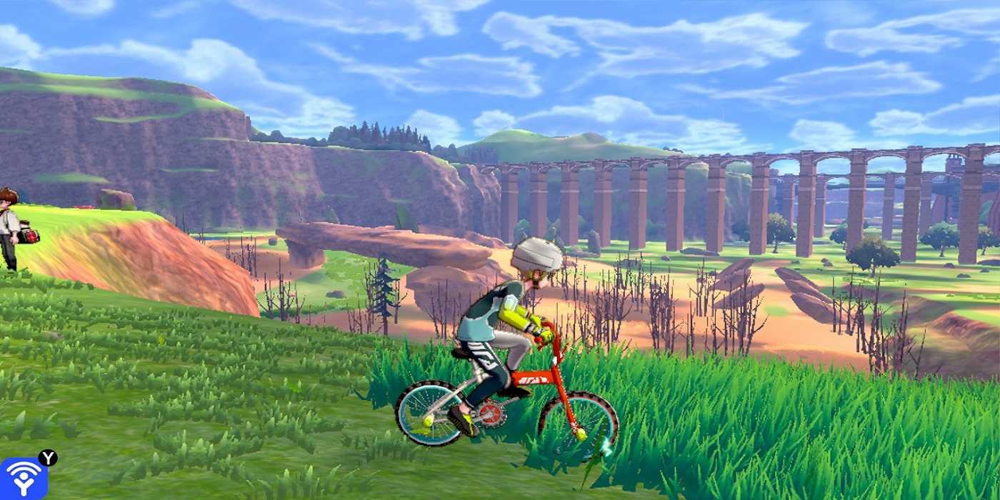 Pokemon Sword Ride Five Years Ago, Pokemon Sword, Shield’s Wild Area Began Open World Plans