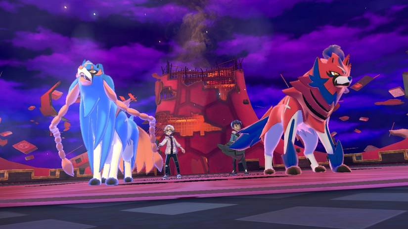 pokemon sword shield zacian zamazenta