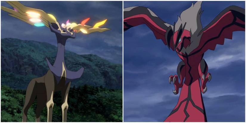 Pokemon Xerneas and Yveltal