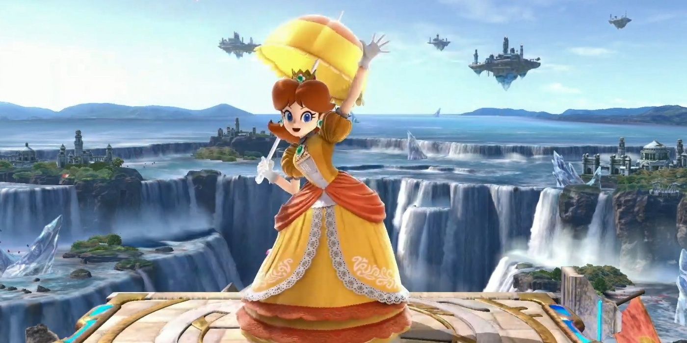 Daisy in Super Smash Bros