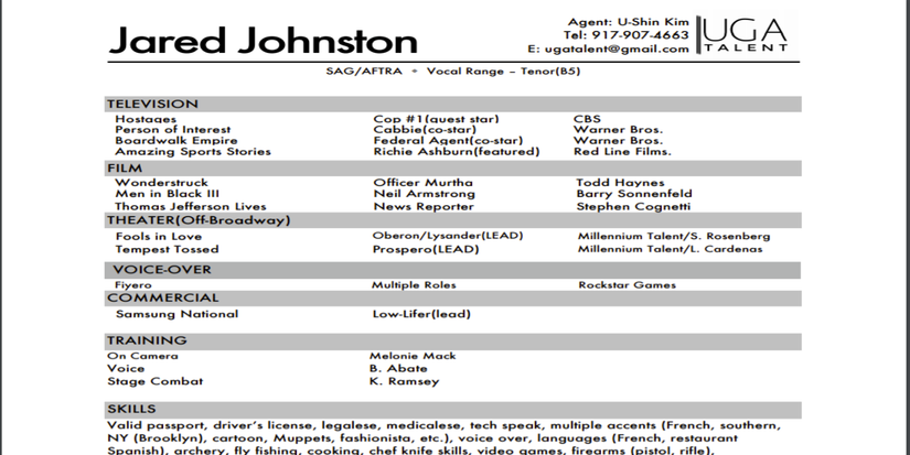 rockstar games resume