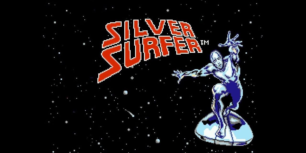 Silver Surfer title screen
