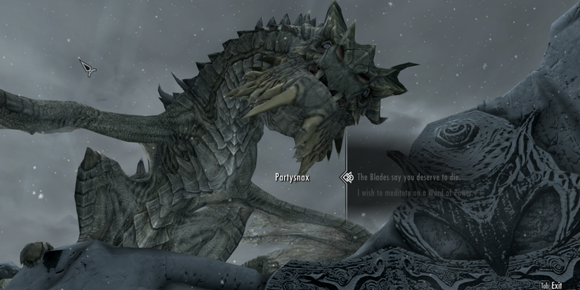 Skyrim paarthurnax