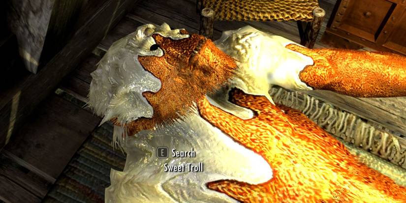 Skyrim sweetroll troll