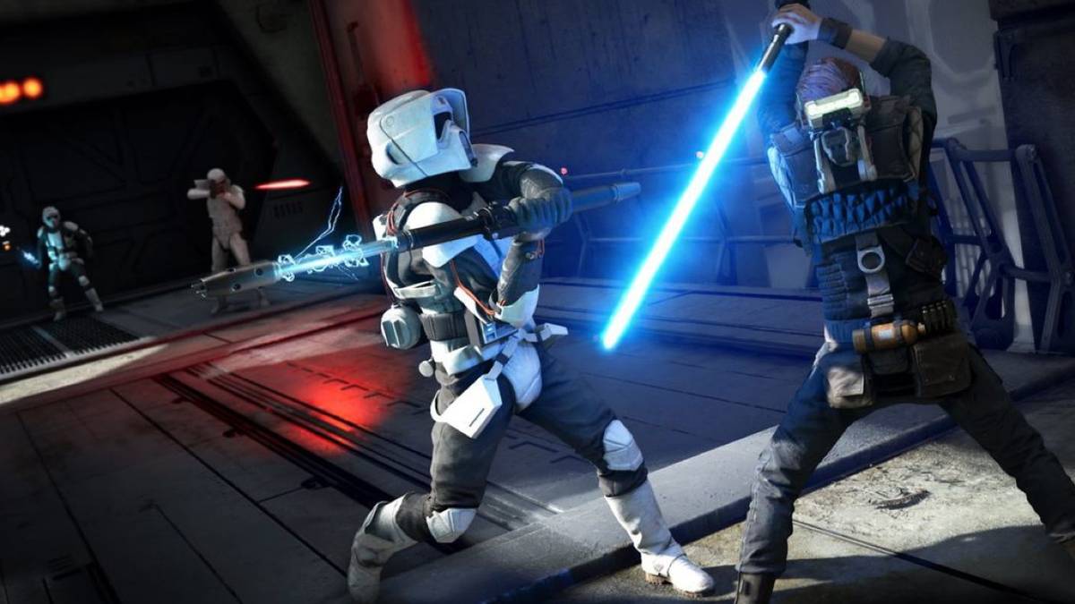 Star Wars Jedi Fallen Order Lightsaber stormtroopers