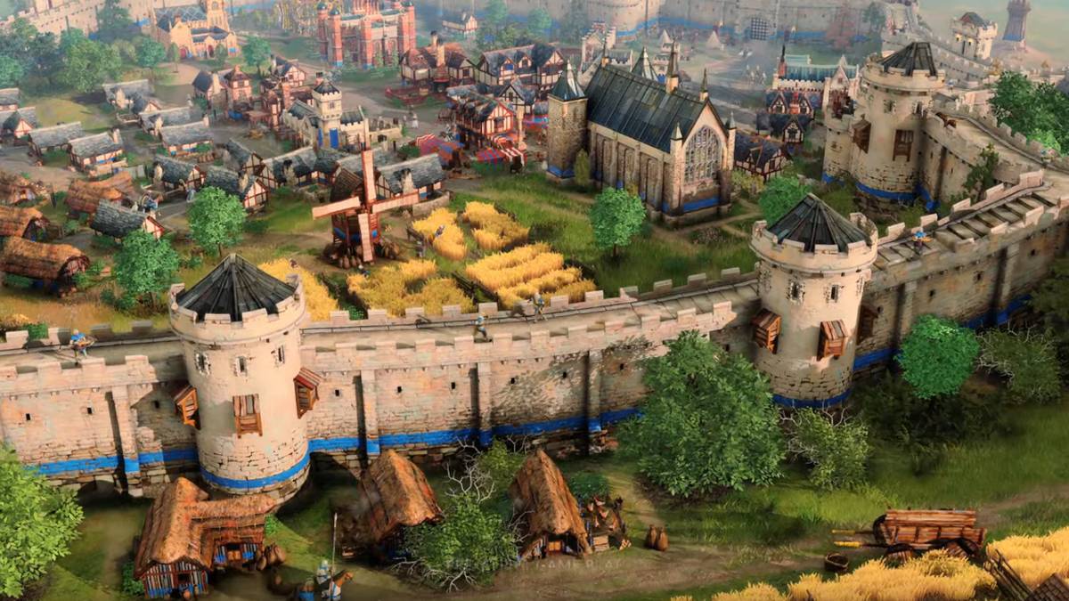 age of empires 4 town